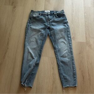 Pistola Ankle Cropped Skinny Jeans light wash